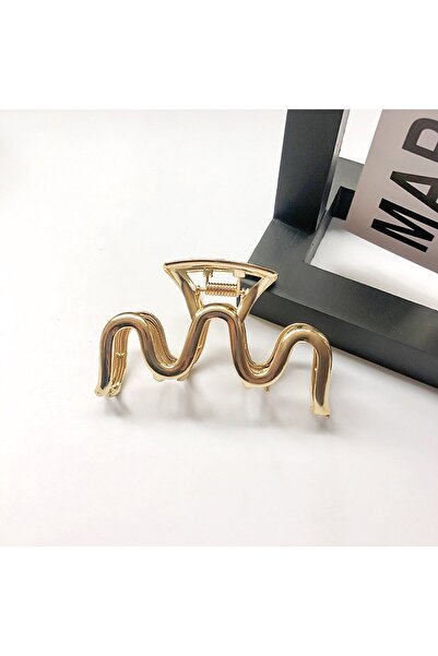 GÜLPEŞE Χρυσό Μεταλλικό Μάνταλο Πόρπη Fk-456