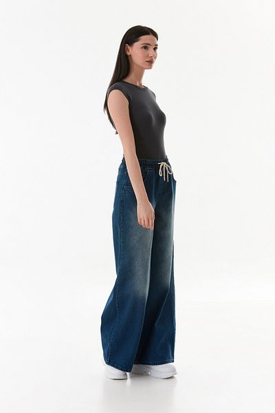 Fulla Moda Basic Crew Neck Snap Lycra Modal Body