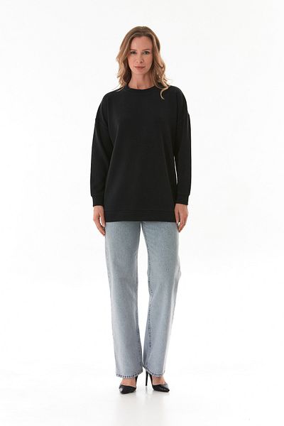 Fulla Moda Tunic - Black - Regular fit
