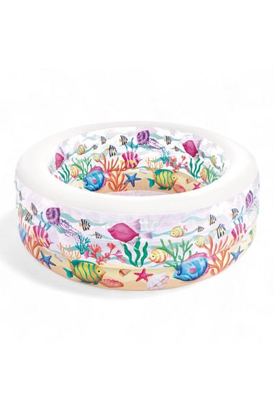 Peda Toy Aquarium Patterned Swimming Pool 152X56Cm
