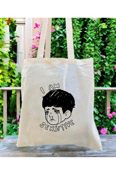 InfinitumWorks I Am Sensitive Cloth Bag