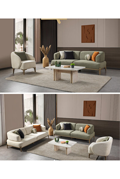 LUCETTA CONCEPT Lotus Koltuk Takimi(3+3+1)