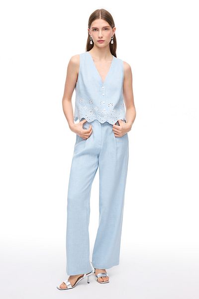 Perspective Cămașă Baby Blue Holas Regular Fit