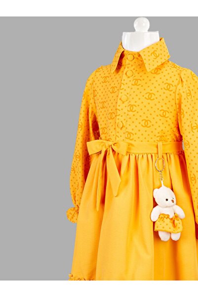 Cherrys Bebek Ayıcıklı kız çocuk elbise