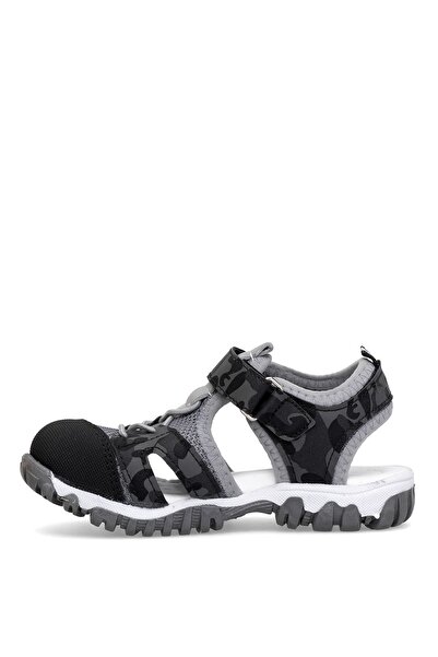 Ayakkabı Fuarı Elit Şa-F-041-25Y Filet Boys Flat Sandals Black