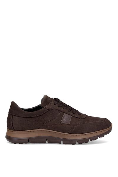 Ayakkabı Fuarı Elite SLOCS121N Men's Genuine Leather Casual Shoes Brown