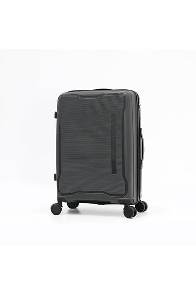 Giordano Hardside Luggage Trolley Bag 3 Pieces set, Grey (S-20, M-24, L-28 Inch)