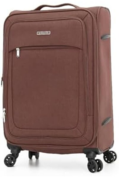 Giordano Luggage Set of 3 Pcs, Double Spinner Wheels with Digital Lock for Privacy (3 Piece Set, Cof