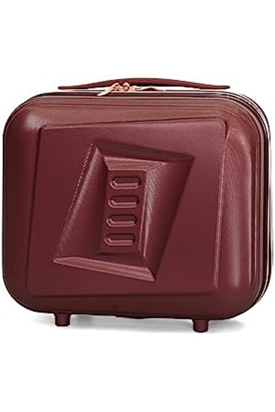 Fancl Unisex Travel Luggage Set 292/3TR+Bc, Sizes L 28/M 24/S 20 / Bc 12, Burgundy, Polycarbonate (P