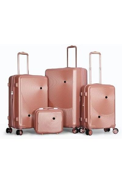 RUBY GOLF 3-Piece Solid Makeup Set (L 28-M 24-S 20 - Bc 12, Rose Gold, Polyurethane)