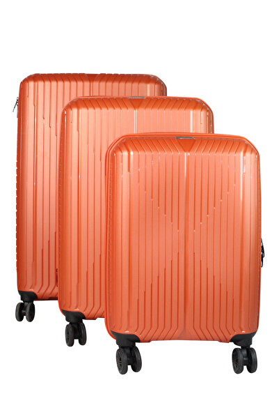 eBavul Tgn Pp Kırılmaz Valiz Seti