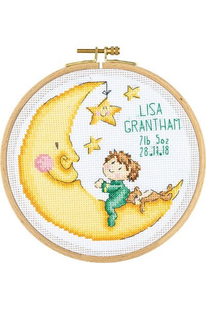 Tuva Kit de brodat cu punct de cruce Etamine BCS04