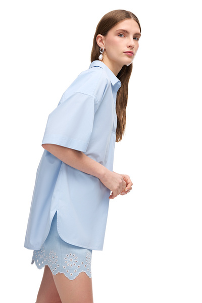 Perspective Mavi Reps Зручна блузка з V-подібним вирізом