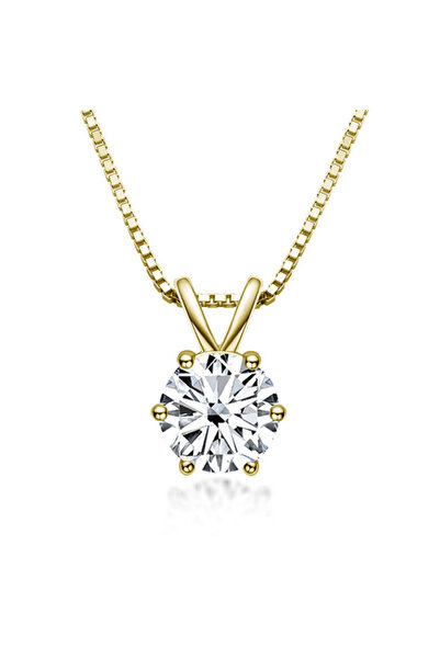 Choice8 white gold Bague Ringen 100% 925 Sterling Silver 1ct Moissanite Neckl...