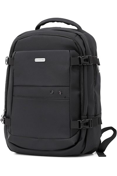 Giordano Backpack 25/121821-Black, 17.7 13.7 6