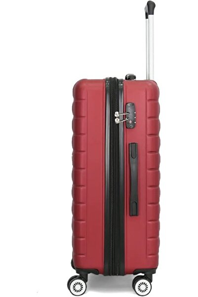 VERAGE Travel Bag Set of 3 Pieces, Red, Polycarbonate (PC)
