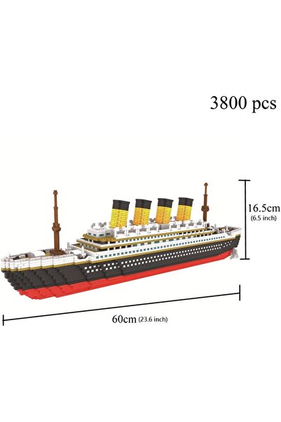 Yelajoy Titanic Micro Mini Building Blocks Set, DIY Building Block Toys Great Gift for Adults and Kids