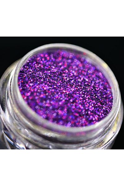 Kajol Beauty Cosmetic glitter for makeup and body art PK151 (holographic purple) KAJOL Beauty, 1g