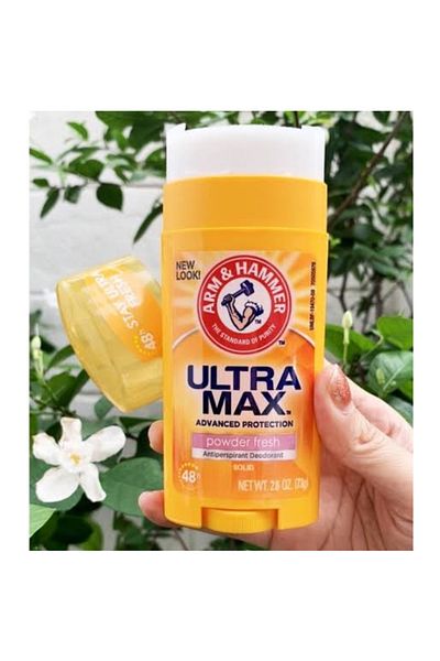 Arm&Hammer قطعتين جل مضاد ومزيل العرق الترا ماكس من ارم اند هامر - 73 جم، منعش عود، 2.6 أونصة سائلة