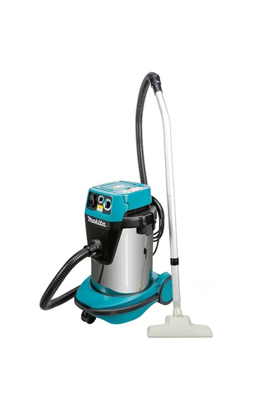 Makita مكنسة كهربائية VC3210LX1 للتنظيف الجاف والرطب، صندوق غبار 32 لترًا / 2...