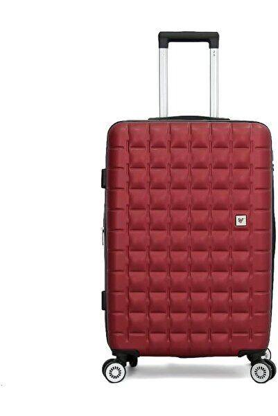 VERAGE Travel Bag Set of 3 Pieces, Red, Polycarbonate (PC)