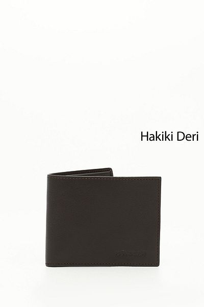 GÖNDERİ(R) КАФЯВ Мъжки портфейл от естествена кожа Gon 06750