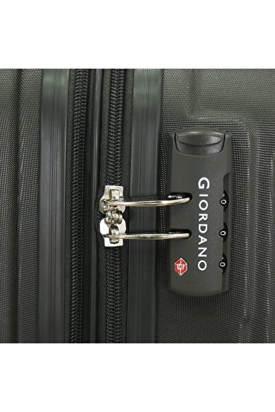 Giordano Single Travel Suitcase,cabin Size -tsa Lock - 20inch,grey