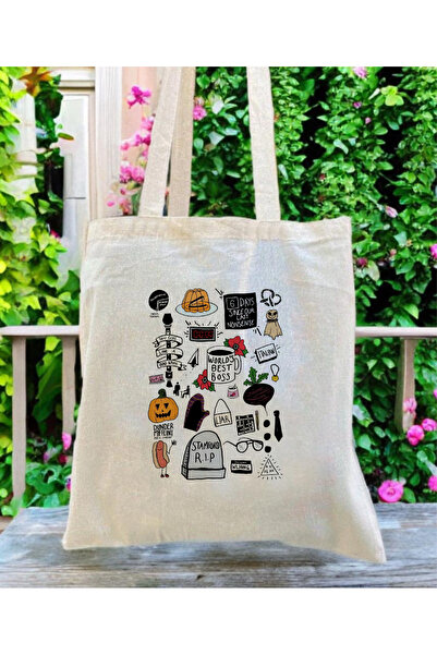 InfinitumWorks The Office Icons Cloth Bag
