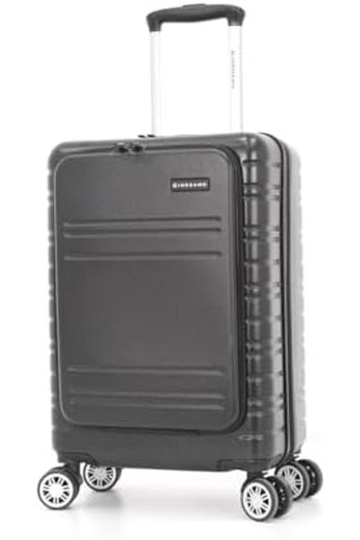 Giordano 20-inch Cabin Luggage (Dark Charcoal), Polycarbonate (PC)