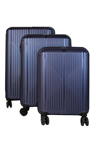 eBavul Tgn Pp Kırılmaz Valiz Seti