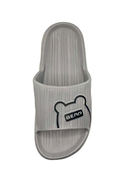 TECOS Men's beach or pool slippers, Tecos, size 42-43, 26.5 centimeters, teddy bear print