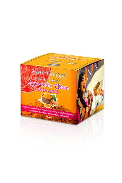 Hair Energy Ayurvedic Ubtan | Herbal Cleanser & Skin Polisher | Saffron,Sandalwood,Nagkesar | 150gm