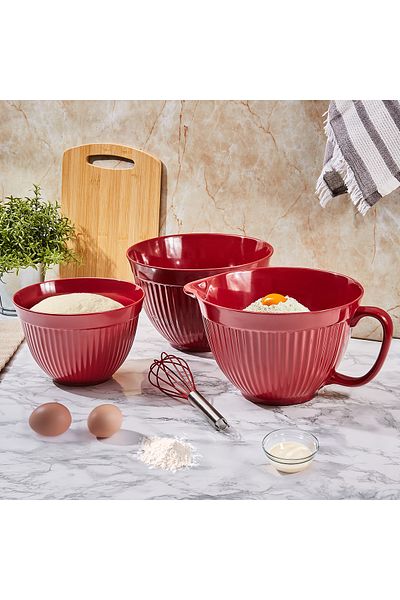 Aryıldız Daily Mixing Bowl Red 24 cm