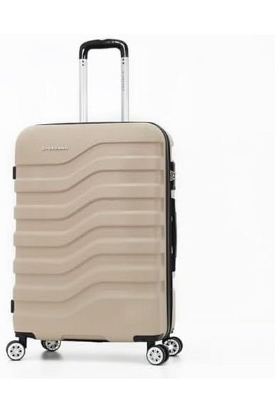 Giordano Travel Suitcase with Dual Spinner Wheels ABS Material 25/1648110/3TR