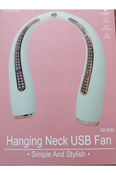 NEVARSA Taşınabilir 3 Kademeli Şık Boyun Fanı Vantilatör