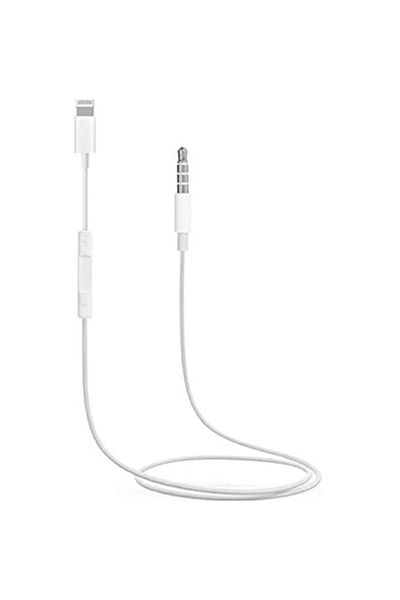 REDz Accessories Cablu audio, Apple iPhone, mufă Lightning 3.5mm, alb