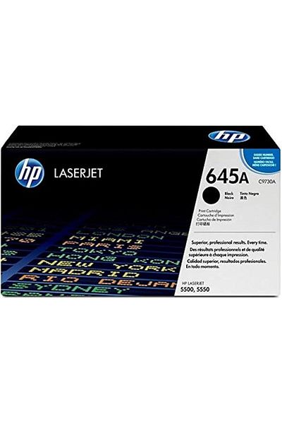 HP 645A Laserjet Toner Cartridge - Black, C9730A