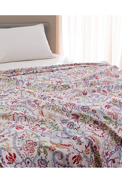 Madame Coco Emmy Double Cotton Ecocell Printed Pique - Colorful