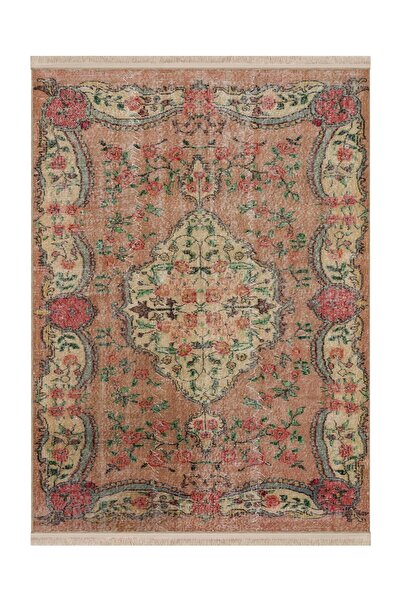 Rugs Modern Halı Memlük Koleksiyonu Çok Renkli Geleneksel Motif Vintage Desen...