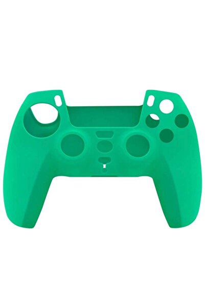 GD34 PS5 Dualsense Silikon Koruyucu Kılıf Yeşil