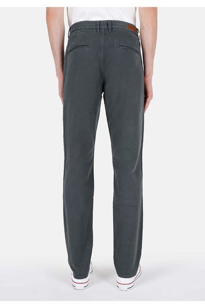 Colin's Ανδρικό πράσινο παντελόνι Slim Fit Mid Waist Straight Leg