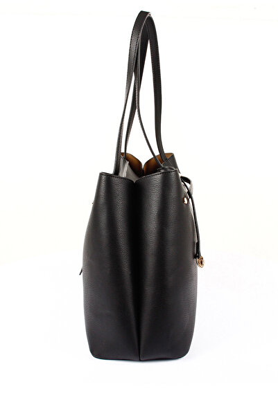 GÖNDERİ(R) Černá velká dámská taška přes rameno B5454
