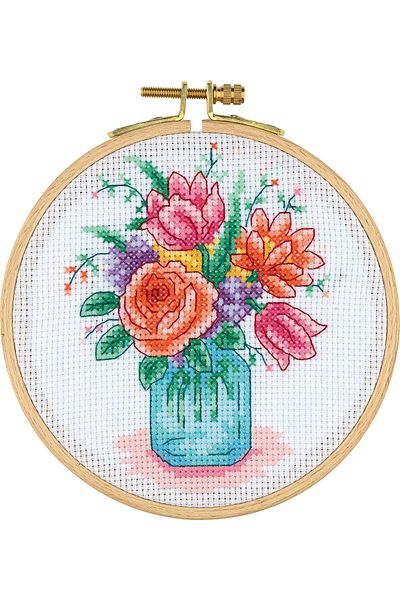 Tuva Yayıncılık Canvas Cross Stitch Etamine Kit Acs02