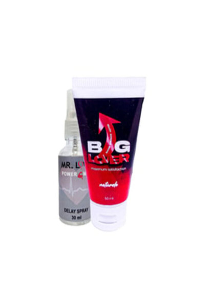 Big Lover Bıg Lover Erkek Gel + Mr Love 30 ml Uzun Deneyim Sprey