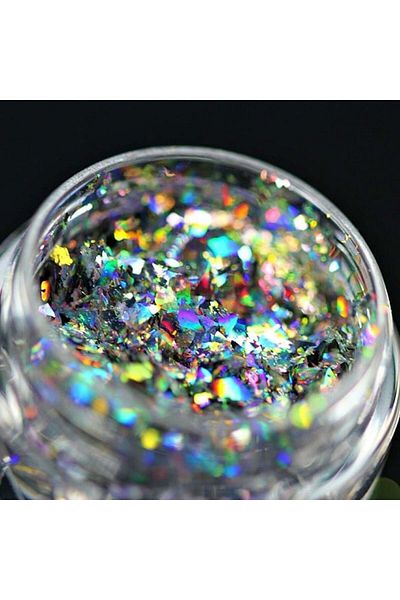 Kajol Beauty Holographic pigment flakes PK120 for makeup KAJOL Beauty, <0.25g