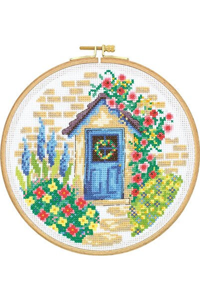 Tuva Kit de brodat cu punct de cruce Etamine CCS09