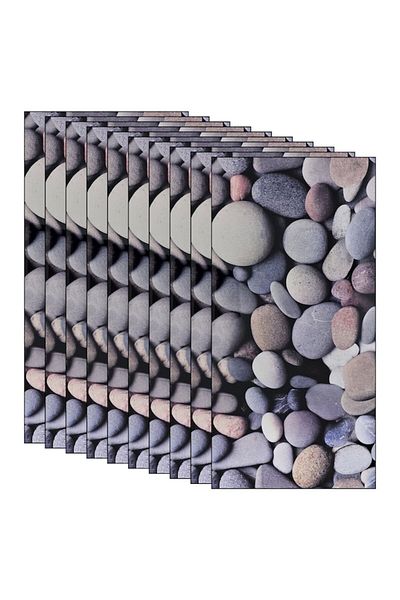 NEXTLY Set Of 10 X Self-adhesive Wallpaper Imitation Marble , 30x60 Cm, 2mm Thickness Ps9901