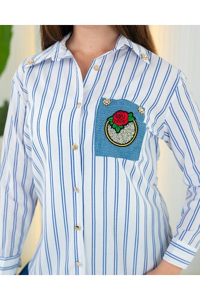 Labella Striped shirt