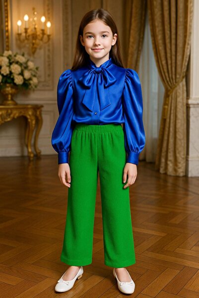 Mcrkids Kız Çocuk Bürümcük Eşofman Altı