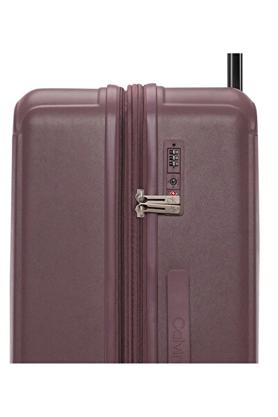 Calvin Klein Bleeker Street Hardside Spinner Luggage On 4 Double Wheels, Ultra Lightweight ABS
